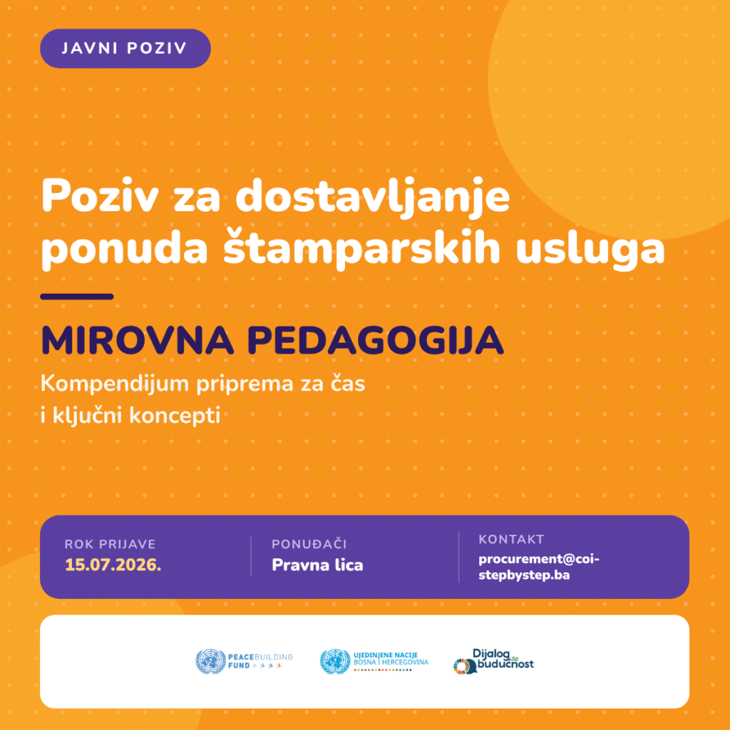 Poziv za dostavljanje ponuda štamparskih usluga